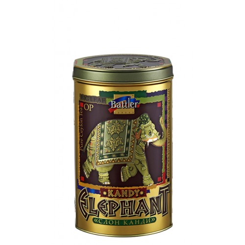 Battler Kandy Elephant 100 g Tin Caddy